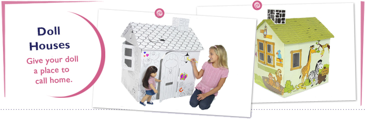 Dollhouses and Play Houses made to fit 18-Inch American Girl Dolls
