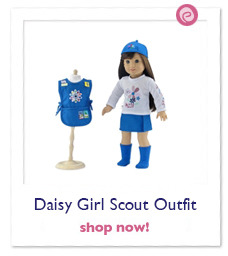 Daisy Girl Scout-Inspired Outfit with Accessories
