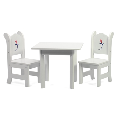 INS1046 - White Table & Chairs Product Assembly Instructions