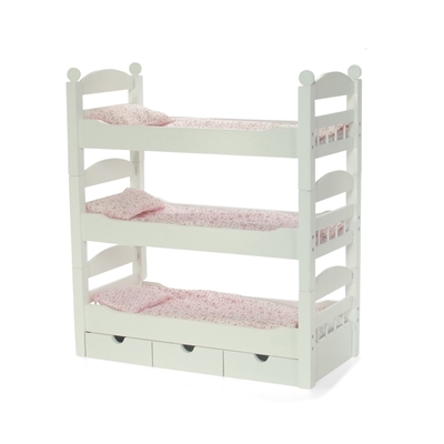 INS1047 - White Triple Bunk Bed Product Assembly Instructions