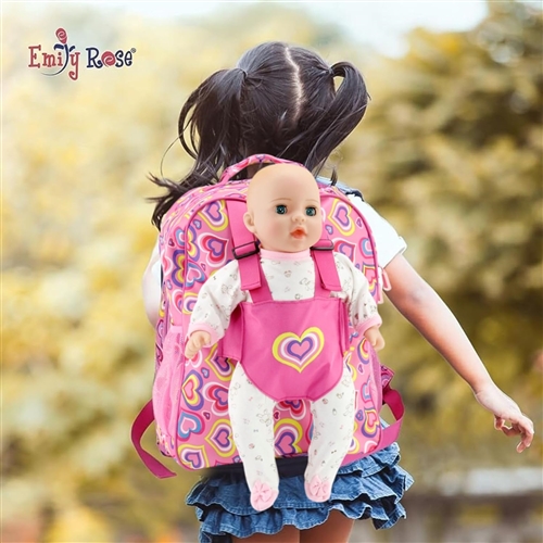 Emily Rose Kids 18-inch Doll Travel Carrier Includes Carry Pouch